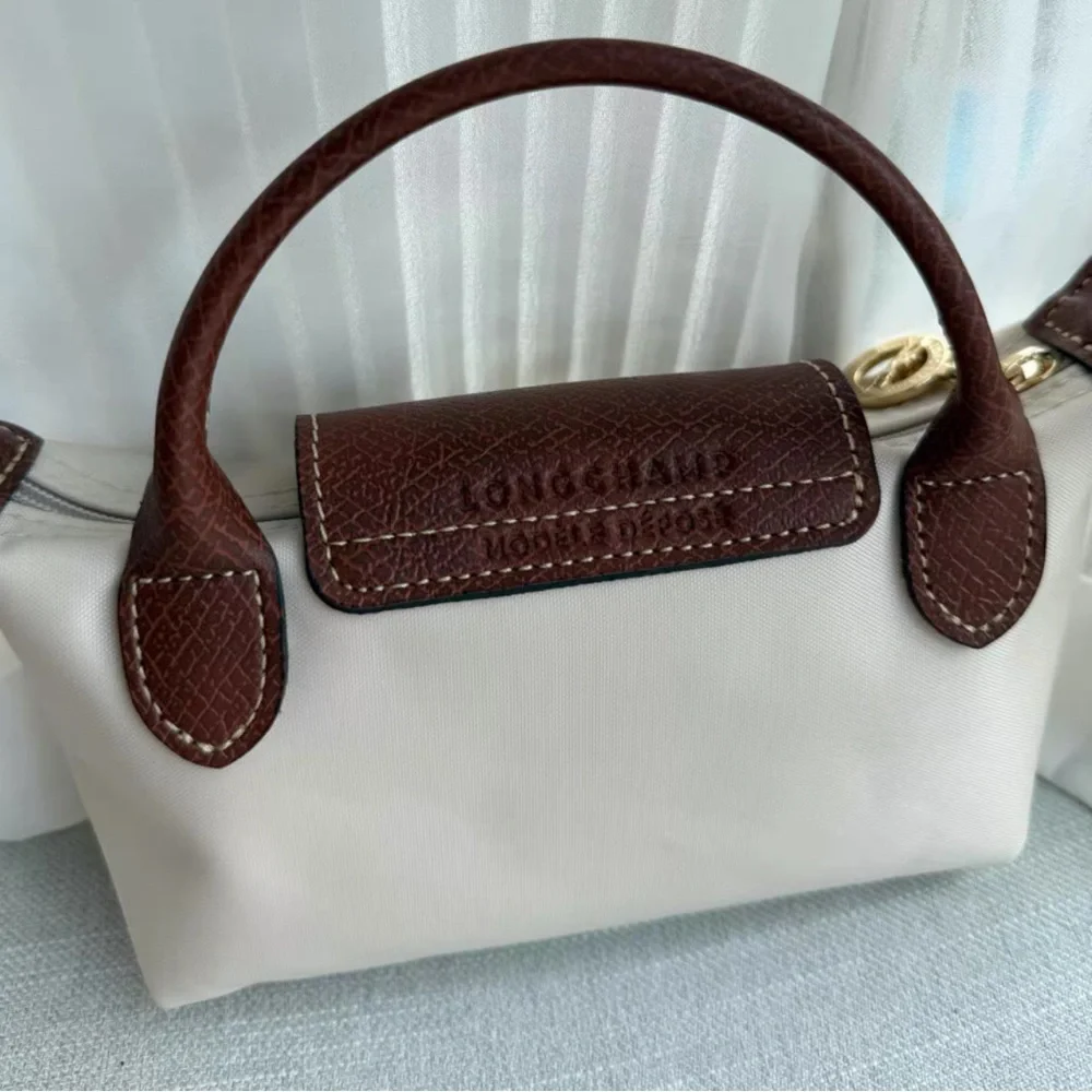 Longchamp paper white dumpling bag mini bag mini - Picture 2 of 7